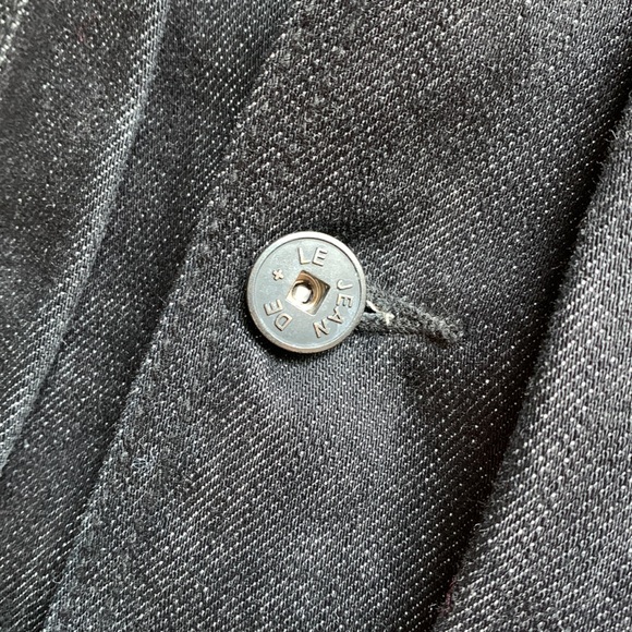 Vintage Marithe + Francois Girbaud Black Denim Jacket - Picture 9 of 11